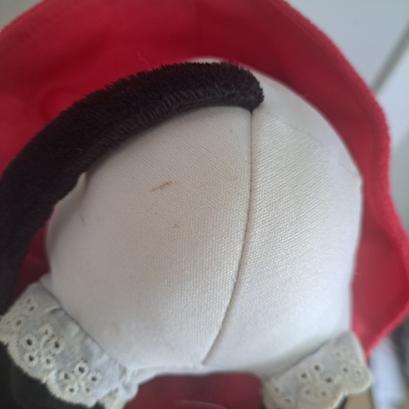 Disney Parks Minnie Mouse Plush – 17” Classic Red Polka Dot Dress - Picture 4 of 4